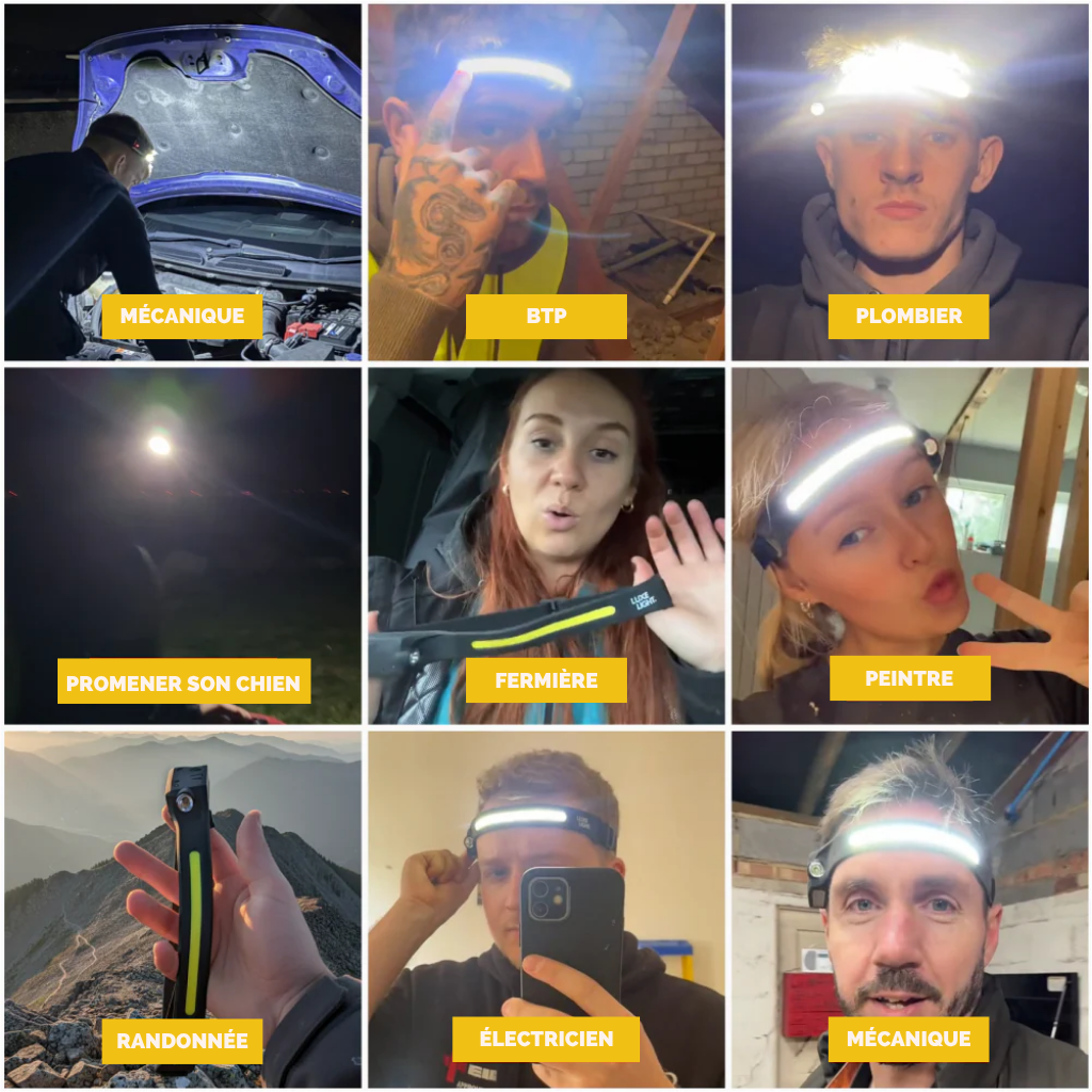 ARKENLITE™ LED - Lampe Frontale
