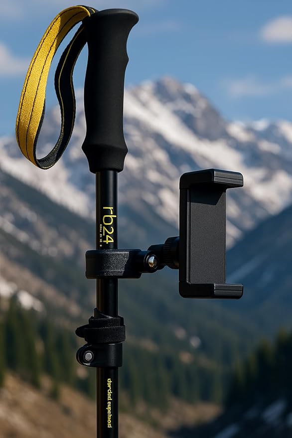 Trekking Pole with Phone Mount - ArkenX