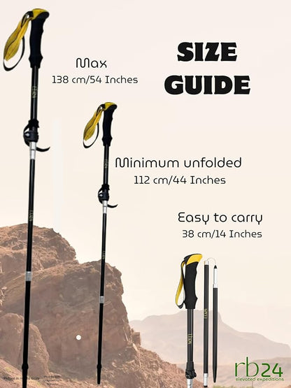Trekking Pole with Phone Mount - ArkenX