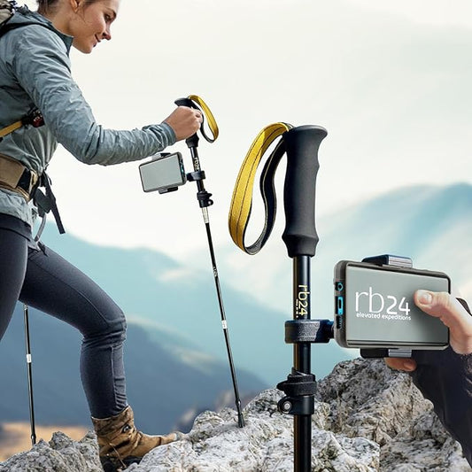Trekking Pole with Phone Mount - ArkenX