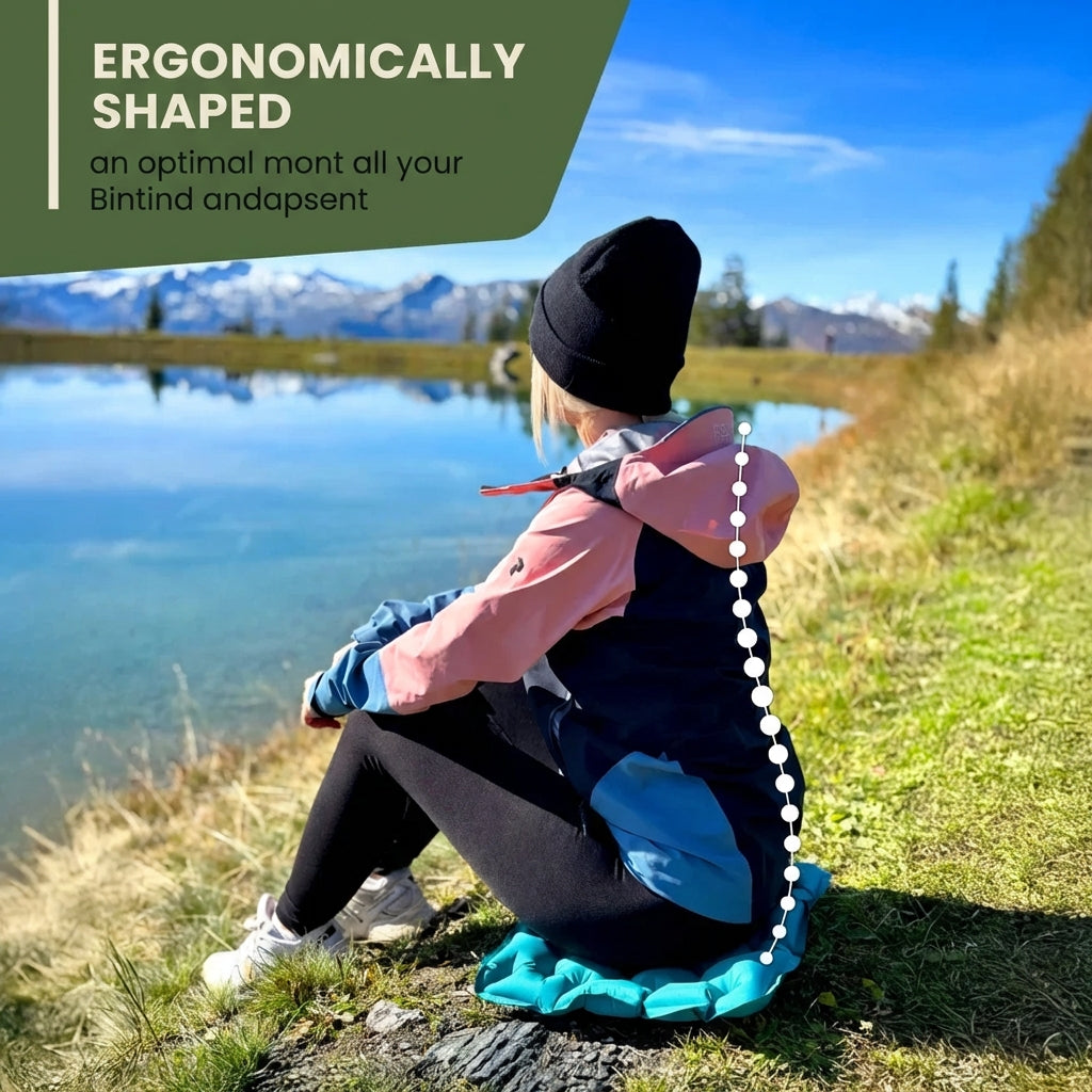 Ultra-lightweight and compact seat cushion – for comfortable sitting in any situation