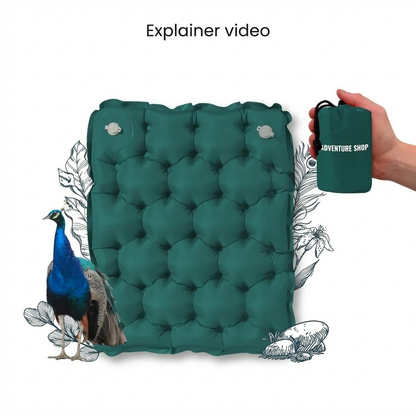 Ultra-lightweight and compact seat cushion – for comfortable sitting in any situation