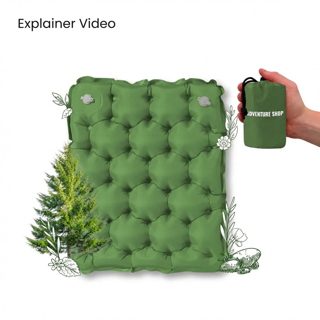 Ultra-lightweight and compact seat cushion – for comfortable sitting in any situation