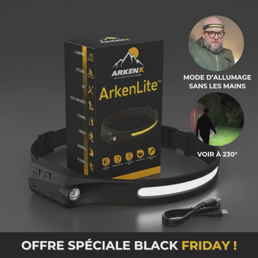 ARKENLITE™ LED - Lampe Frontale